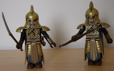 The Lord of the Rings Minimates 2 Pack Elven Archer and Elven Swordsman 
